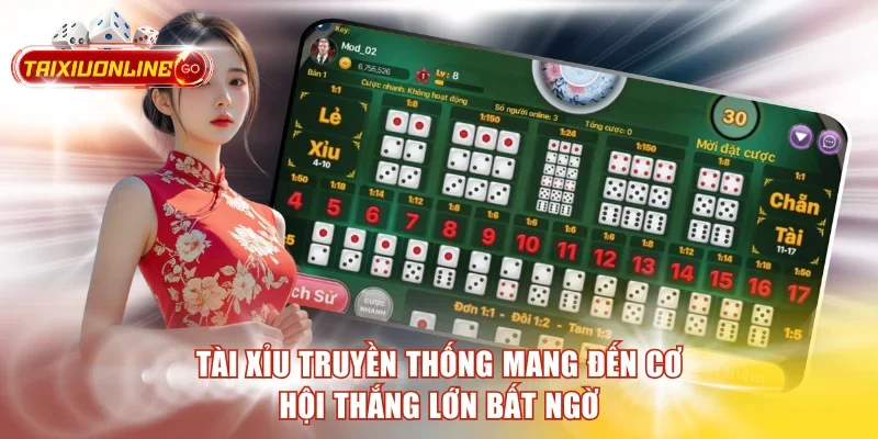 Tài xỉu truyền thống
